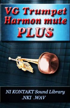 Trumpet harmon mute Kontakt sample library