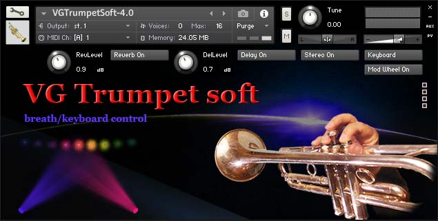 VG Trumpet Soft Sound library for NI Kontakt