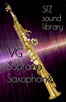 Soprano Saxophone SFZ sound library