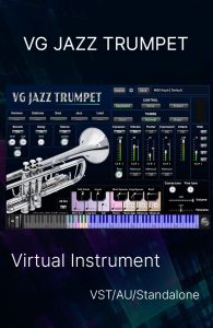 VG Jazz Trumpet Virtual Instrument, VST AU plugins